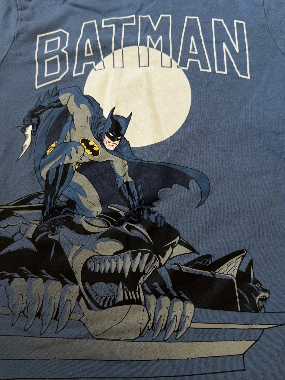 GAP Batman Graphic Tee - Navy Blue & White